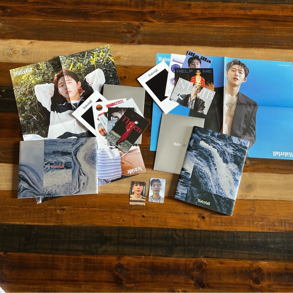 BI waterfall kpop album bundle
